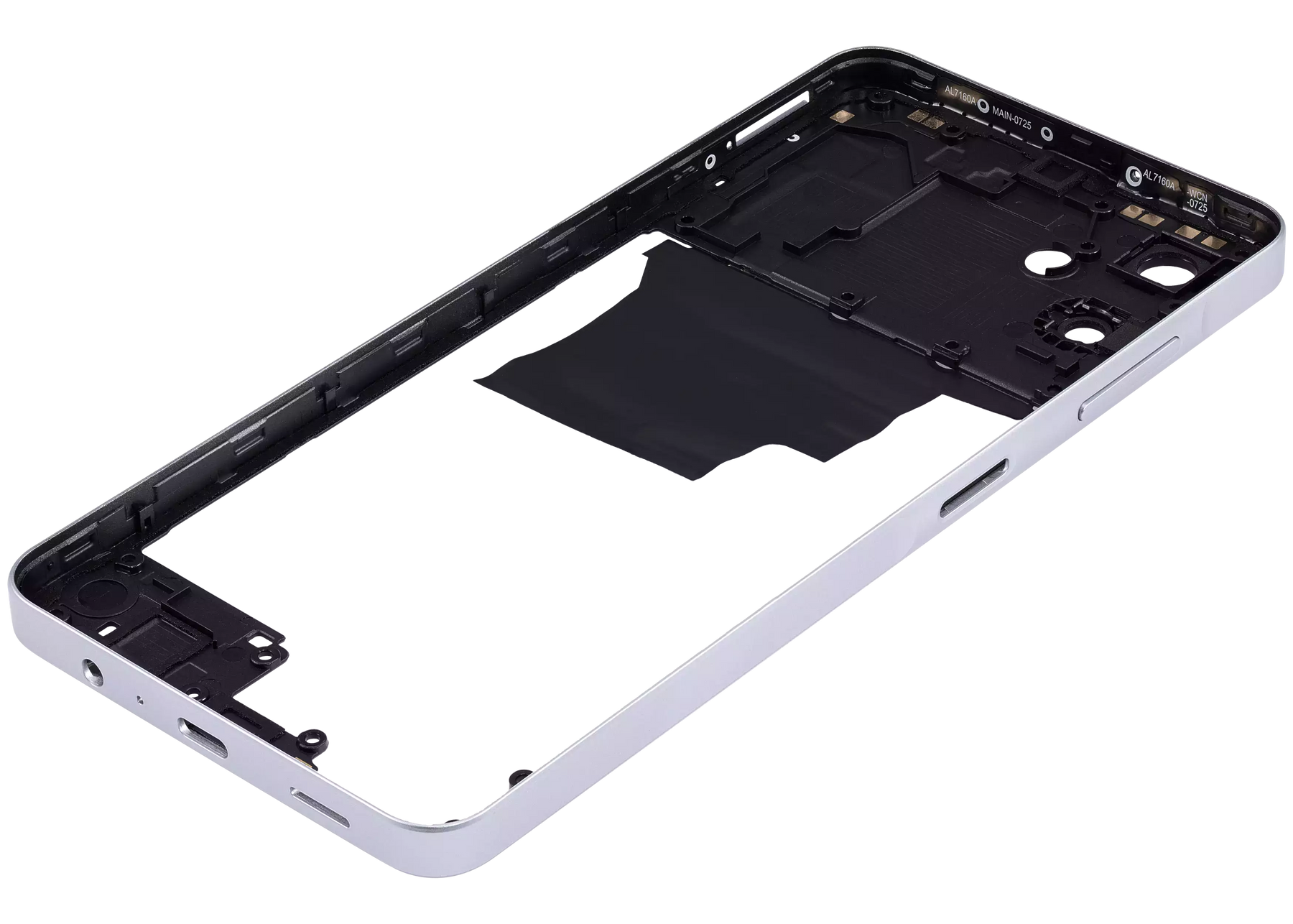 Mid-Frame Housing Compatible For Samsung Galaxy A06 (A065 / 2024) (White)