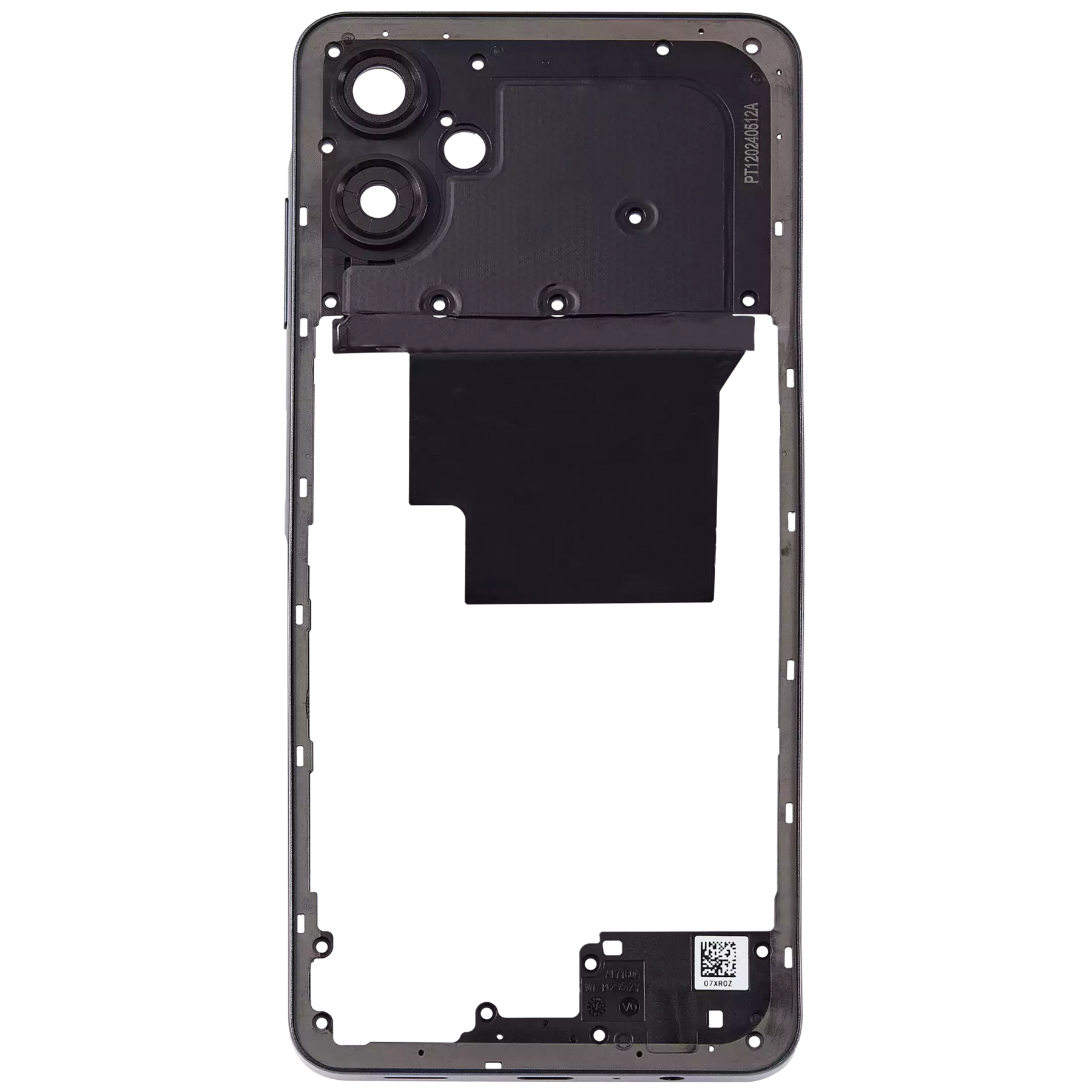 Mid-Frame Housing Compatible For Samsung Galaxy A06 (A065 / 2024) (Blue)