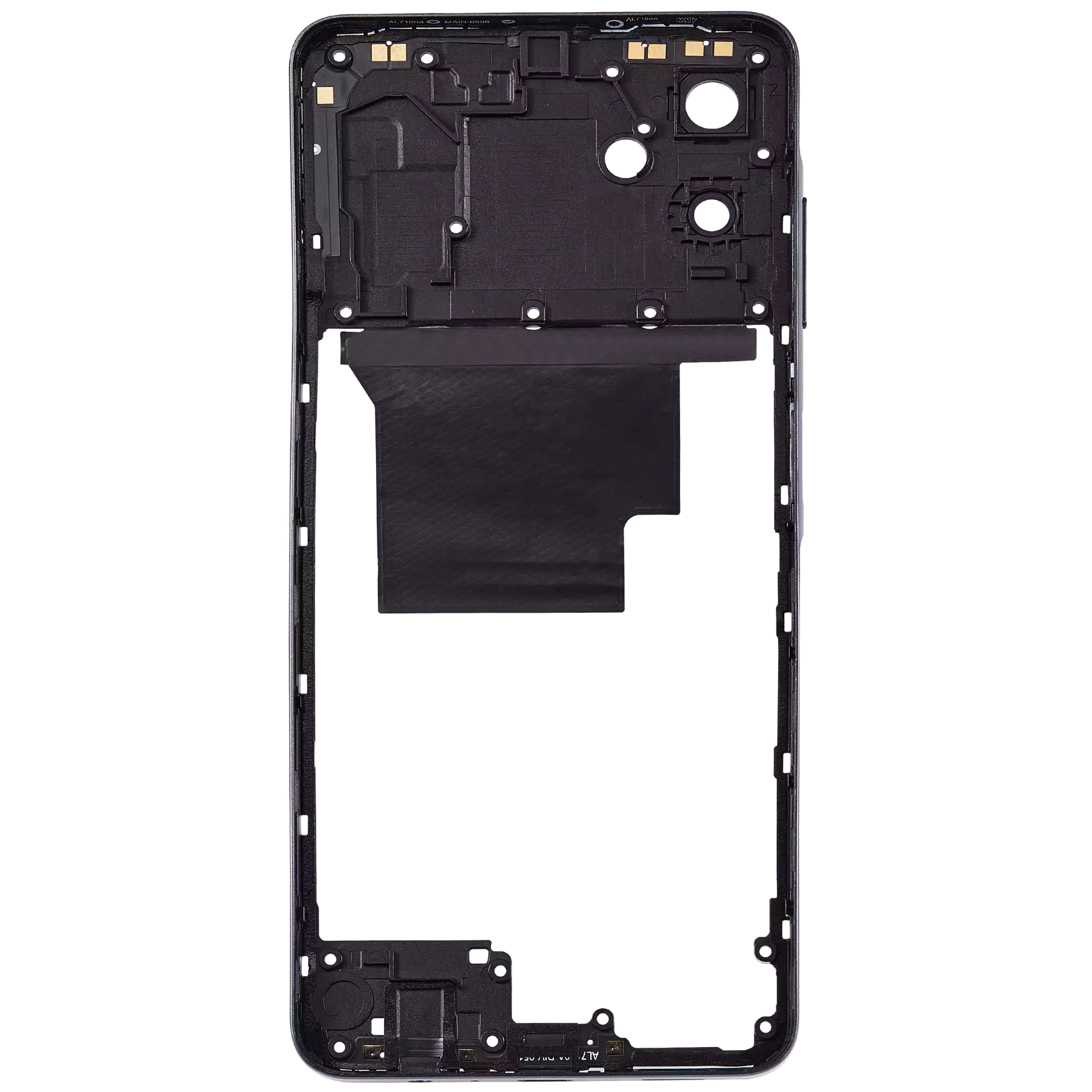 Mid-Frame Housing Compatible For Samsung Galaxy A06 (A065 / 2024) (Blue)