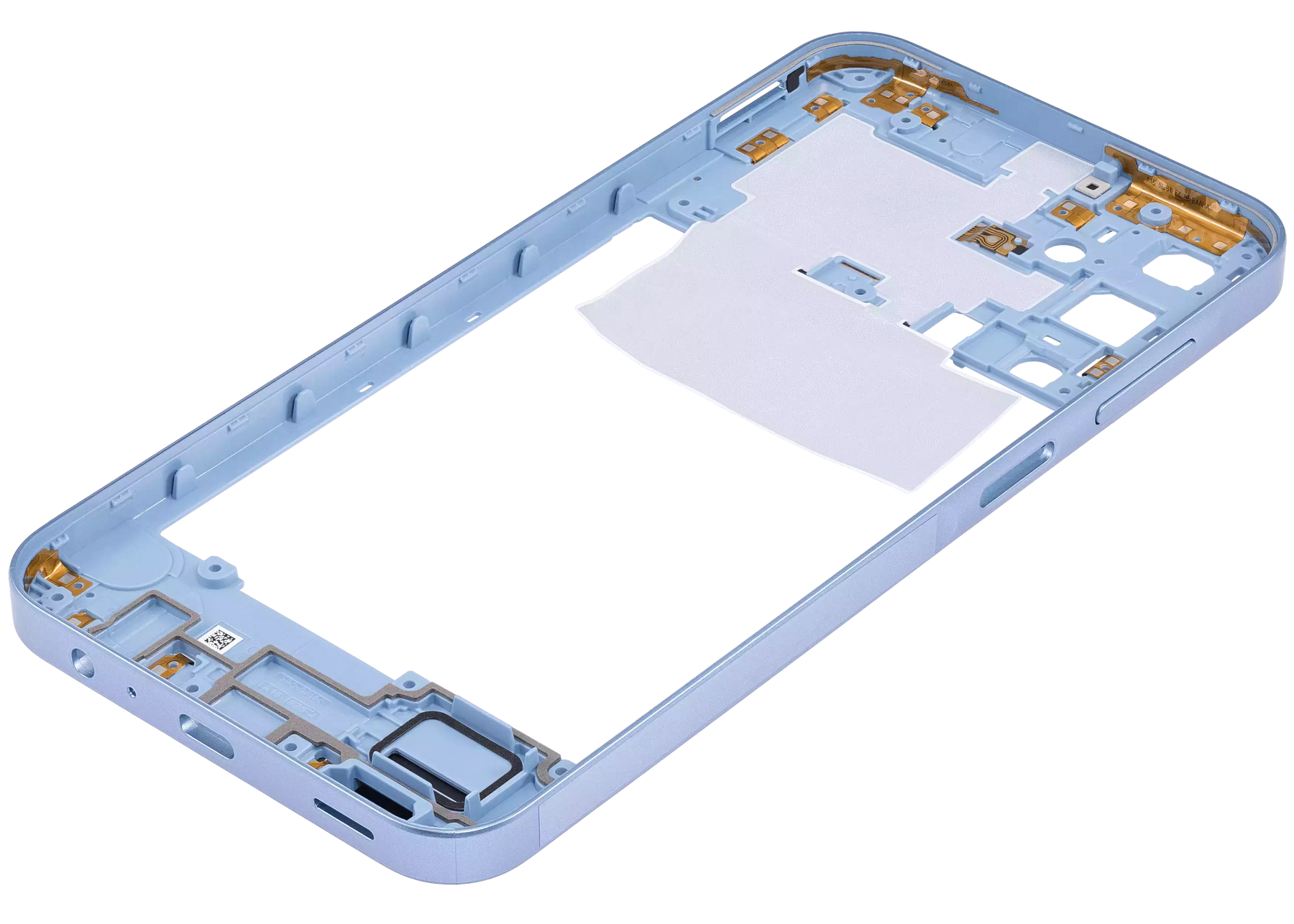 Mid-Frame Housing Compatible For Samsung Galaxy A15 (A155 / 2023) (Optimistic Blue)