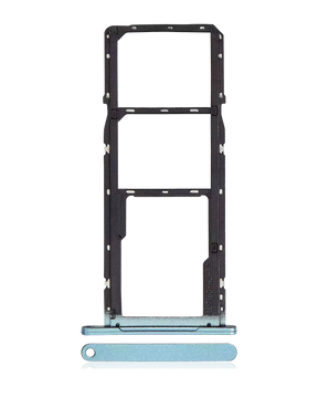Dual Sim Card Tray Compatible For Samsung Galaxy A06 (A065 / 2024) (Premium) (Blue)