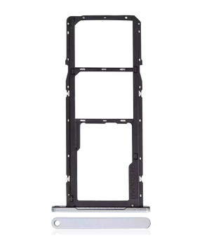 Dual Sim Card Tray Compatible For Samsung Galaxy A06 (A065 / 2024) (Premium) (White)