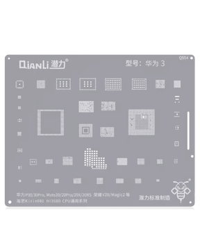 Bumblebee Stencil (QS54) For Huawei P30 / 30Pro / Mate20 / 20Pro / 20X / 20RS / Honor V20 / Magic 2 (Kirin980) (HI3680) CPU Universal Series (Qianli)