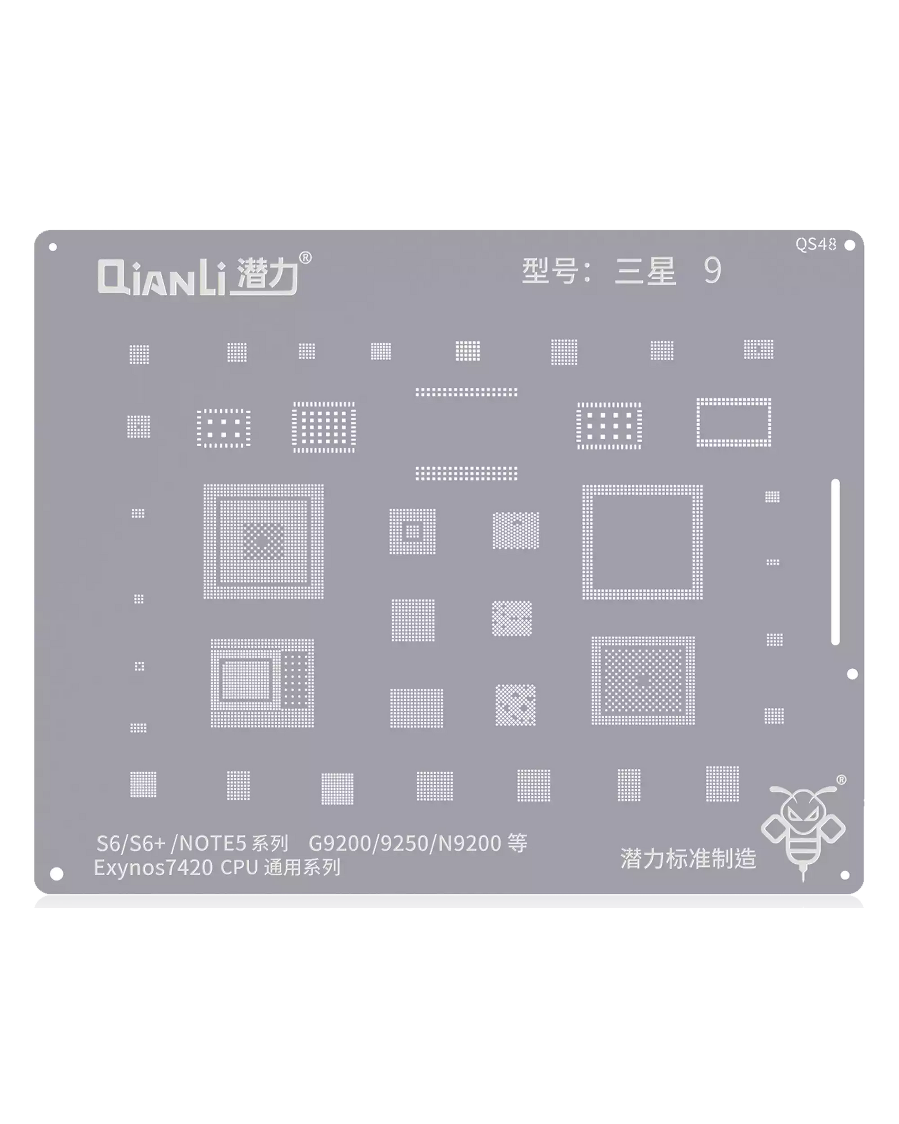 Bumblebee Stencil (QS48) For Samsung S6 / S6 Plus / Note 5 (Exynos7420) CPU Universal Series (Qianli)