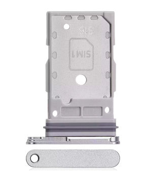 Dual Sim Card Tray Compatible For Samsung Galaxy S24 FE 5G Replacement  (Premium) (Gray)