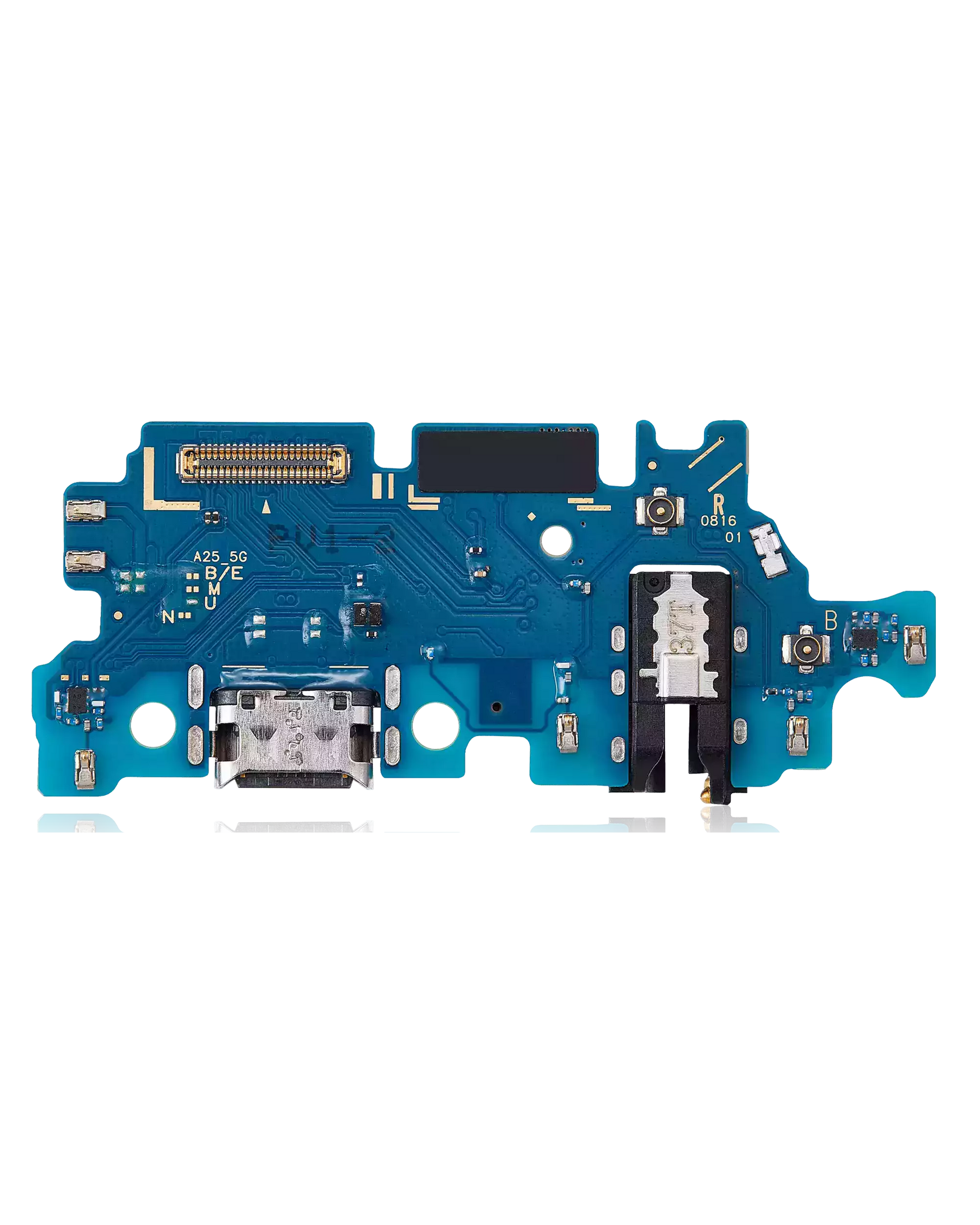 Charging Port With Headphone Jack Compatible For Samsung Galaxy A25 5G (A256 / 2023) (US Version) (Premium)