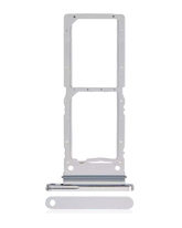 Dual Sim Card Tray Compatible For Samsung Galaxy Z Fold 6 Replacement (F956) (Premium) (White)