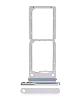 Dual Sim Card Tray Compatible For Samsung Galaxy Z Fold 6 Replacement (F956) (Premium) (White)