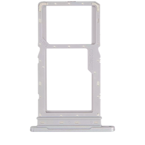 Dual Sim Card Tray Replacement Compatible For Samsung Galaxy Tab A8 10.5" (X205 / 2021) (Silver)