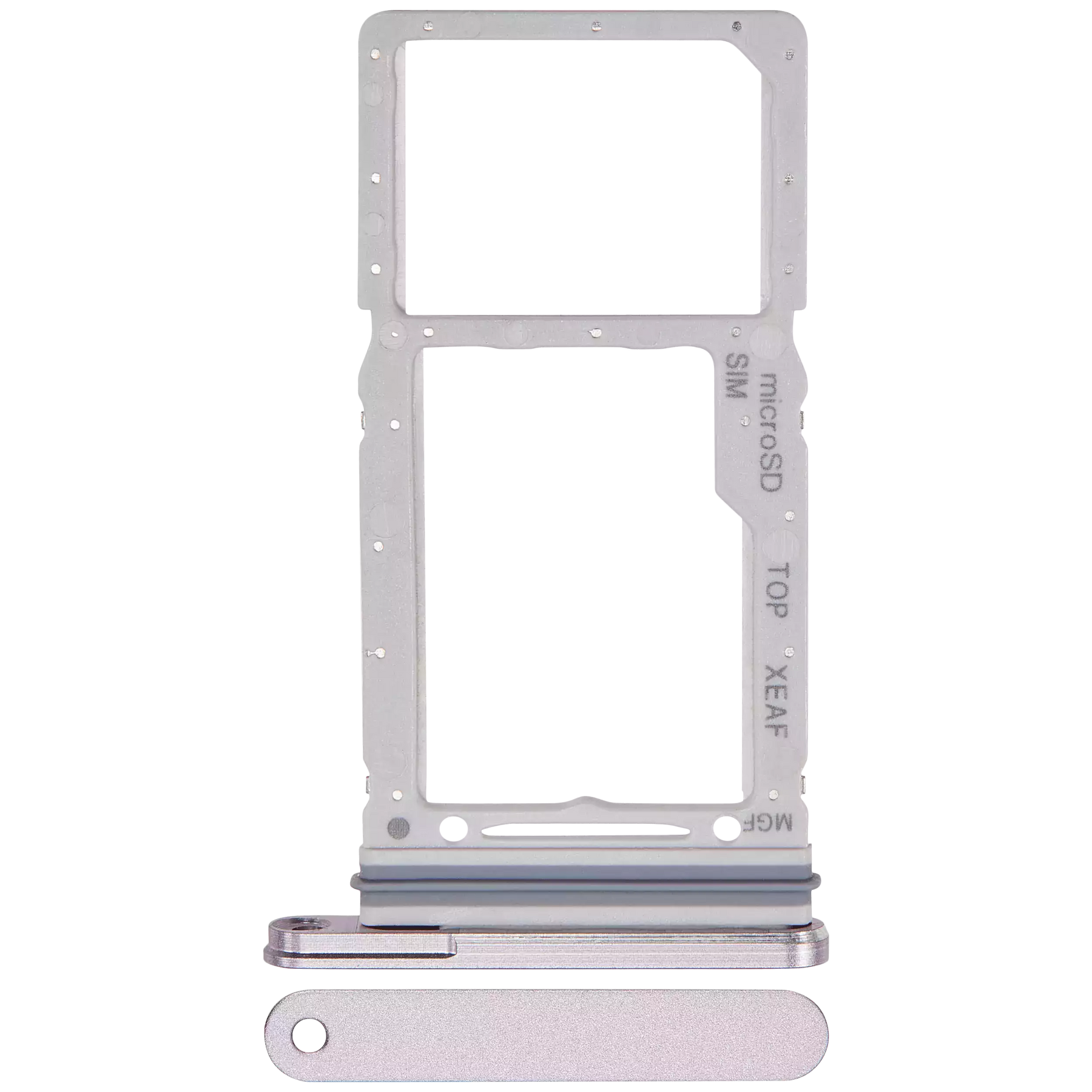 Dual Sim Card Tray Compatible For Samsung Galaxy Tab S9 FE 10.9" (X516) (2023) (Lavender)