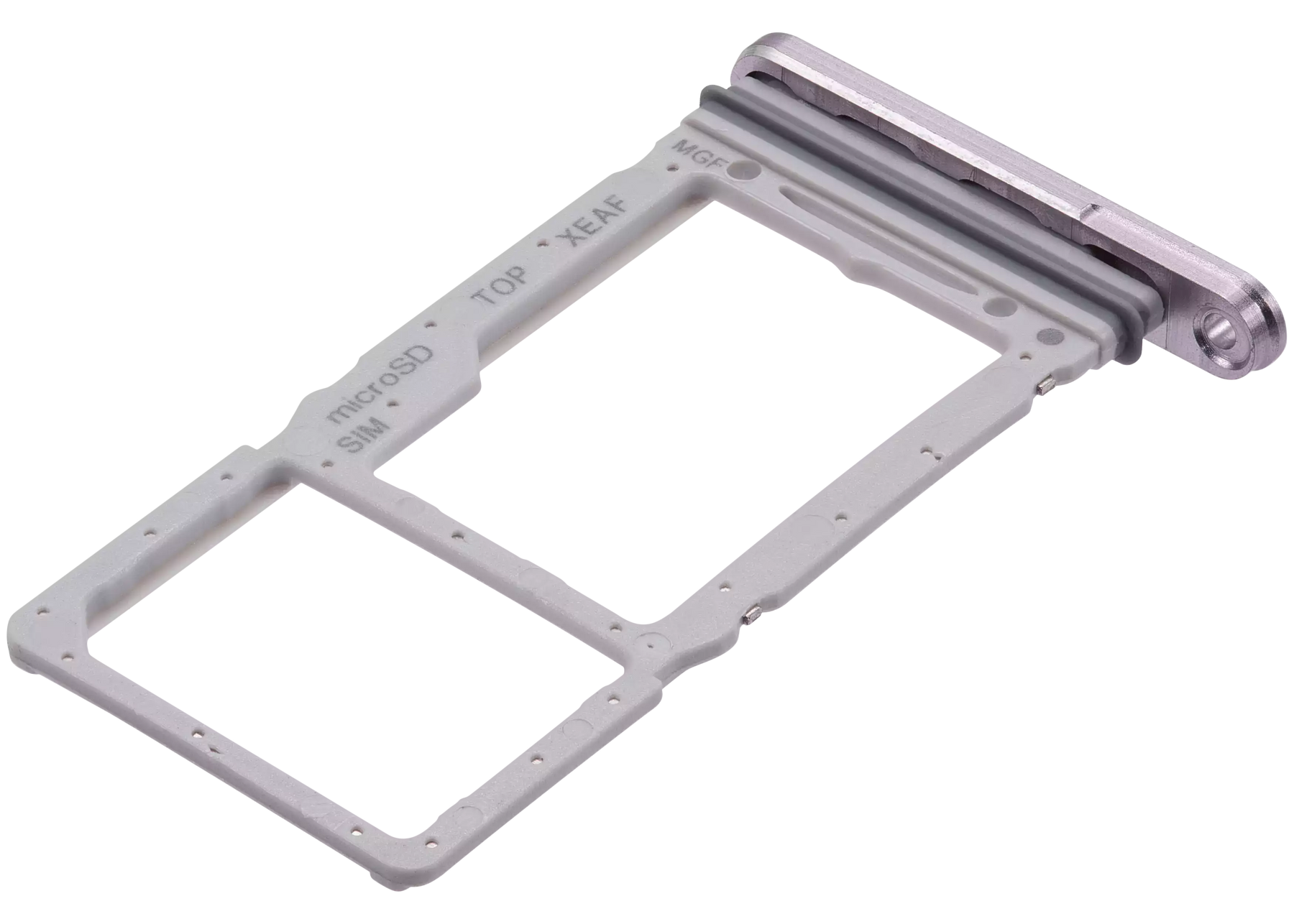 Dual Sim Card Tray Compatible For Samsung Galaxy Tab S9 FE 10.9" (X516) (2023) (Lavender)