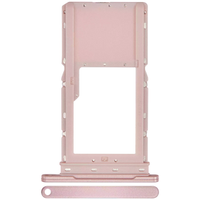Micro SD Sim Card Tray Replacement  Compatible For Samsung Galaxy Tab A8 10.5" (X205 / 2021) (Pink Gold)