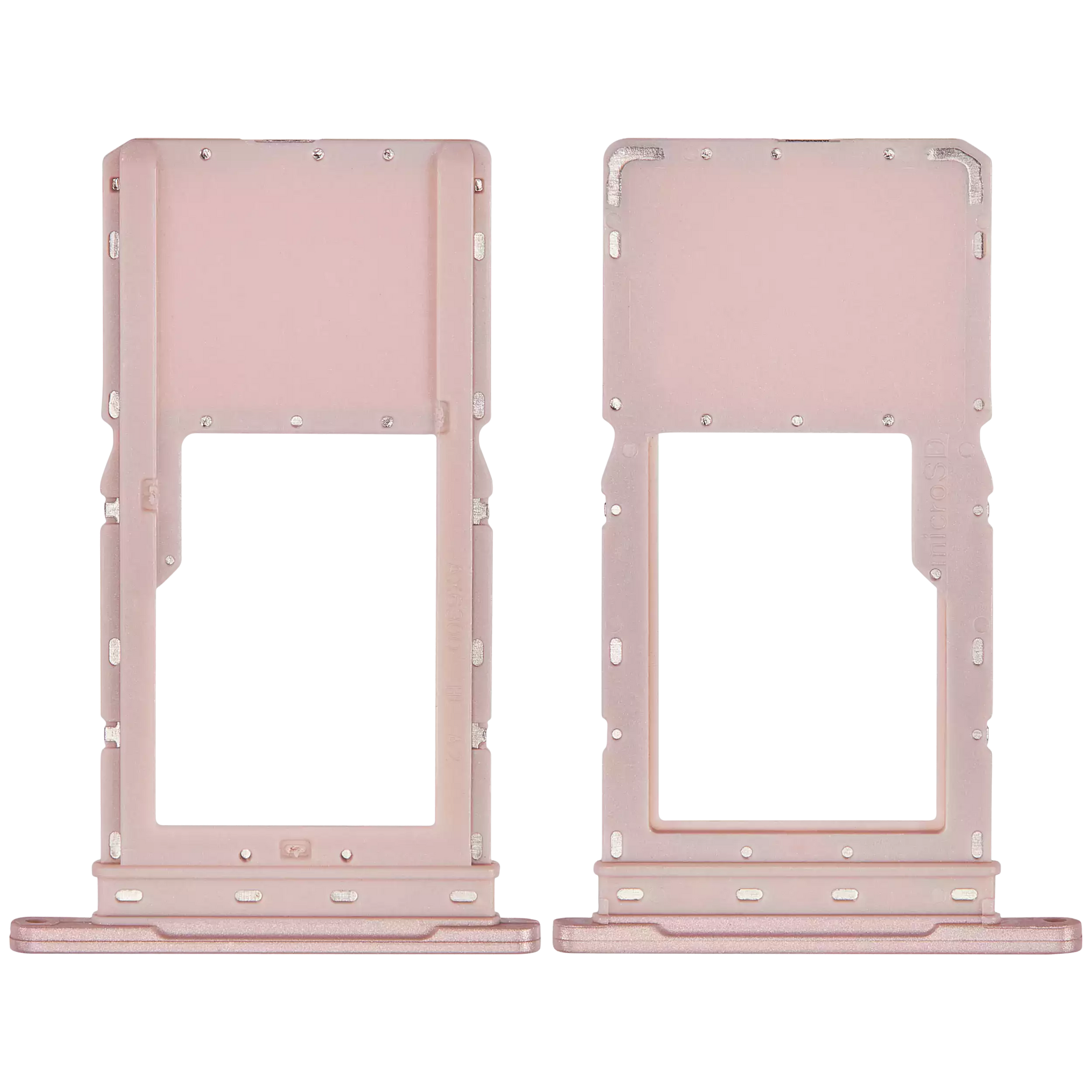 Micro SD Sim Card Tray Replacement  Compatible For Samsung Galaxy Tab A8 10.5" (X205 / 2021) (Pink Gold)