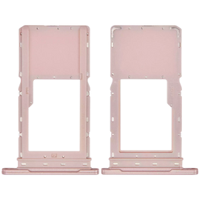Micro SD Sim Card Tray Replacement  Compatible For Samsung Galaxy Tab A8 10.5" (X205 / 2021) (Pink Gold)