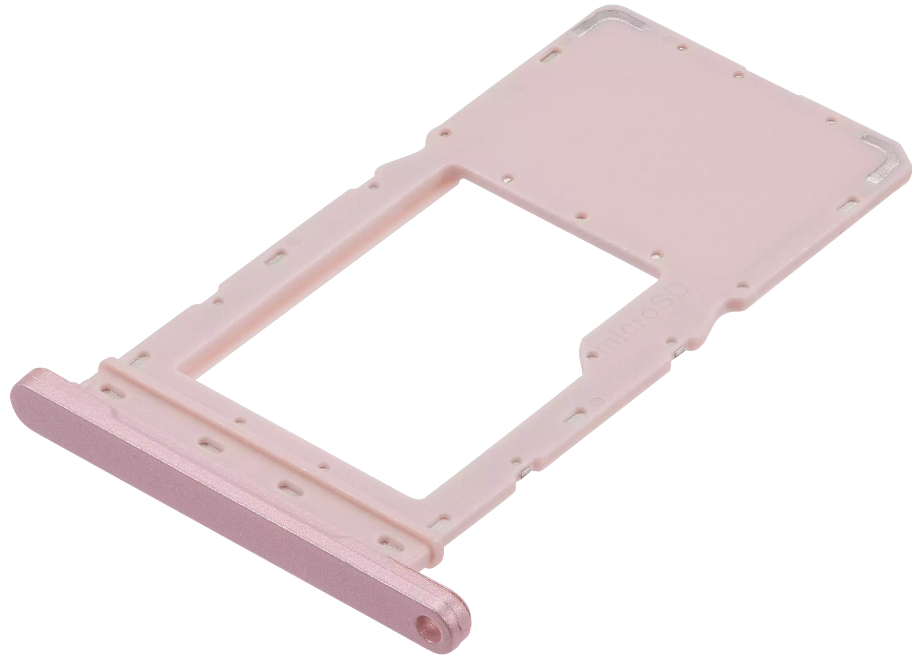 Micro SD Sim Card Tray Replacement  Compatible For Samsung Galaxy Tab A8 10.5" (X205 / 2021) (Pink Gold)