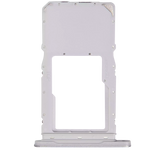 Replacement Micro SD Sim Card Tray Compatible For Samsung Galaxy Tab A9 Plus (X210 / X215 / 2023) (Silver)