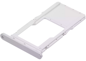 Replacement Micro SD Sim Card Tray Compatible For Samsung Galaxy Tab A9 Plus (X210 / X215 / 2023) (Silver)