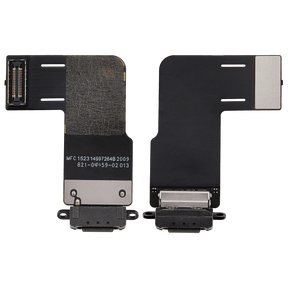 Charging Port Flex Cable Compatible For ipad Air 11" (2024) (Premium) (Space Gray)