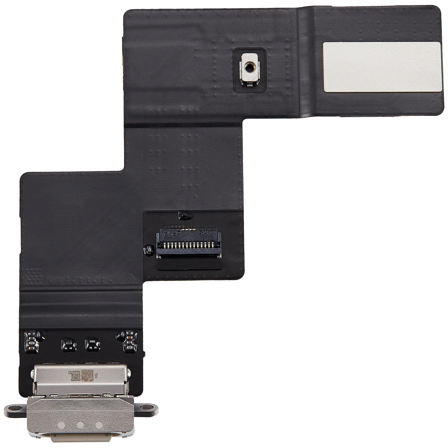 Charging Port Flex Cable Compatible For iPad Air 13" (2024) (Premium) (Starlight)