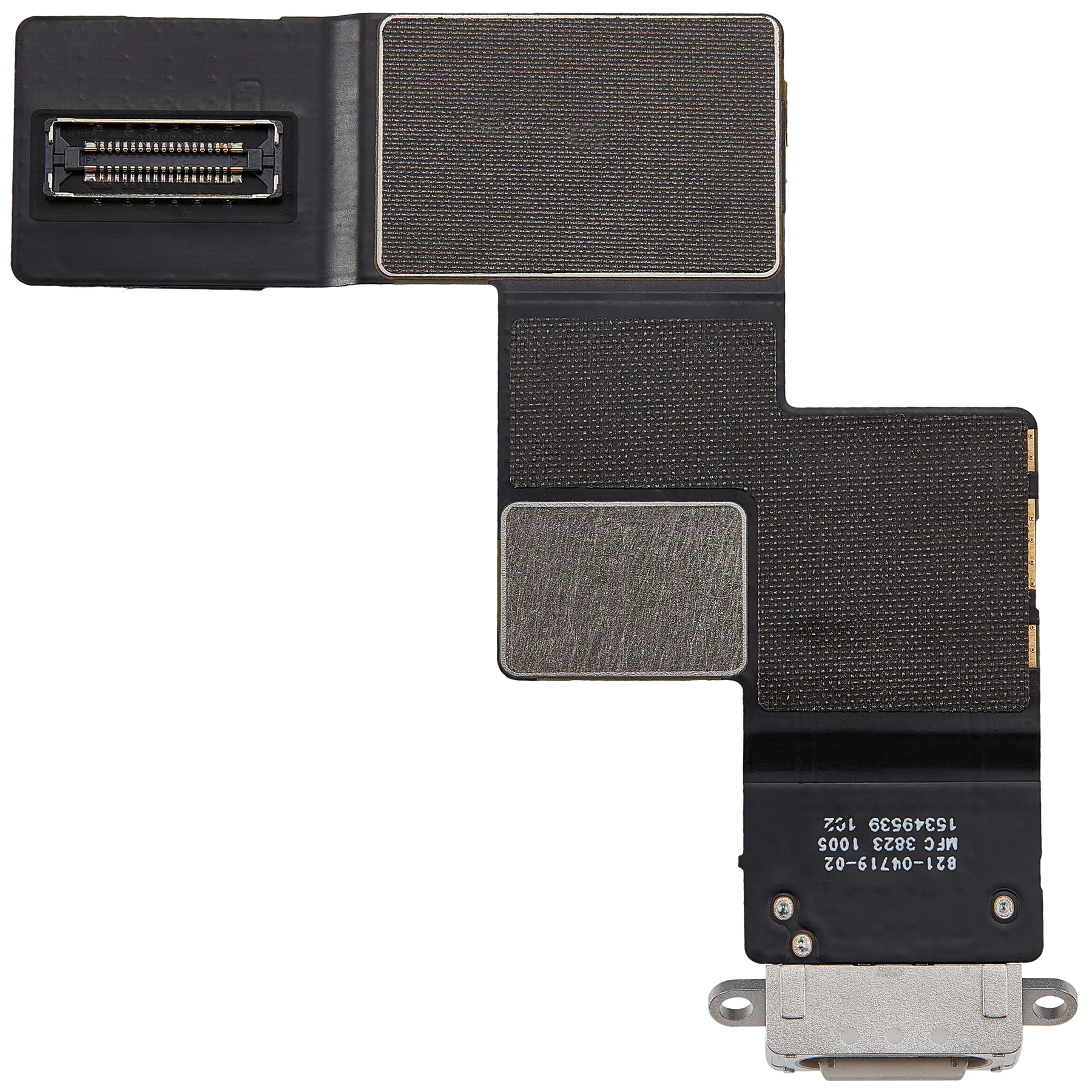 Charging Port Flex Cable Compatible For iPad Air 13" (2024) (Premium) (Starlight)