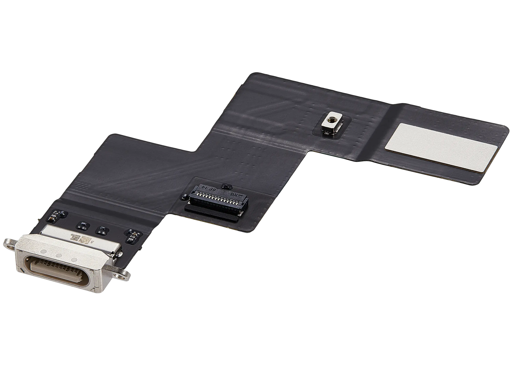 Charging Port Flex Cable Compatible For iPad Air 13" (2024) (Premium) (Starlight)