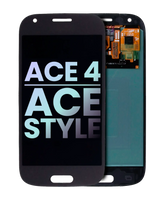 OLED Assembly Compatible For Samsung Ace 4 / Ace Style (Service Pack) (Gray)
