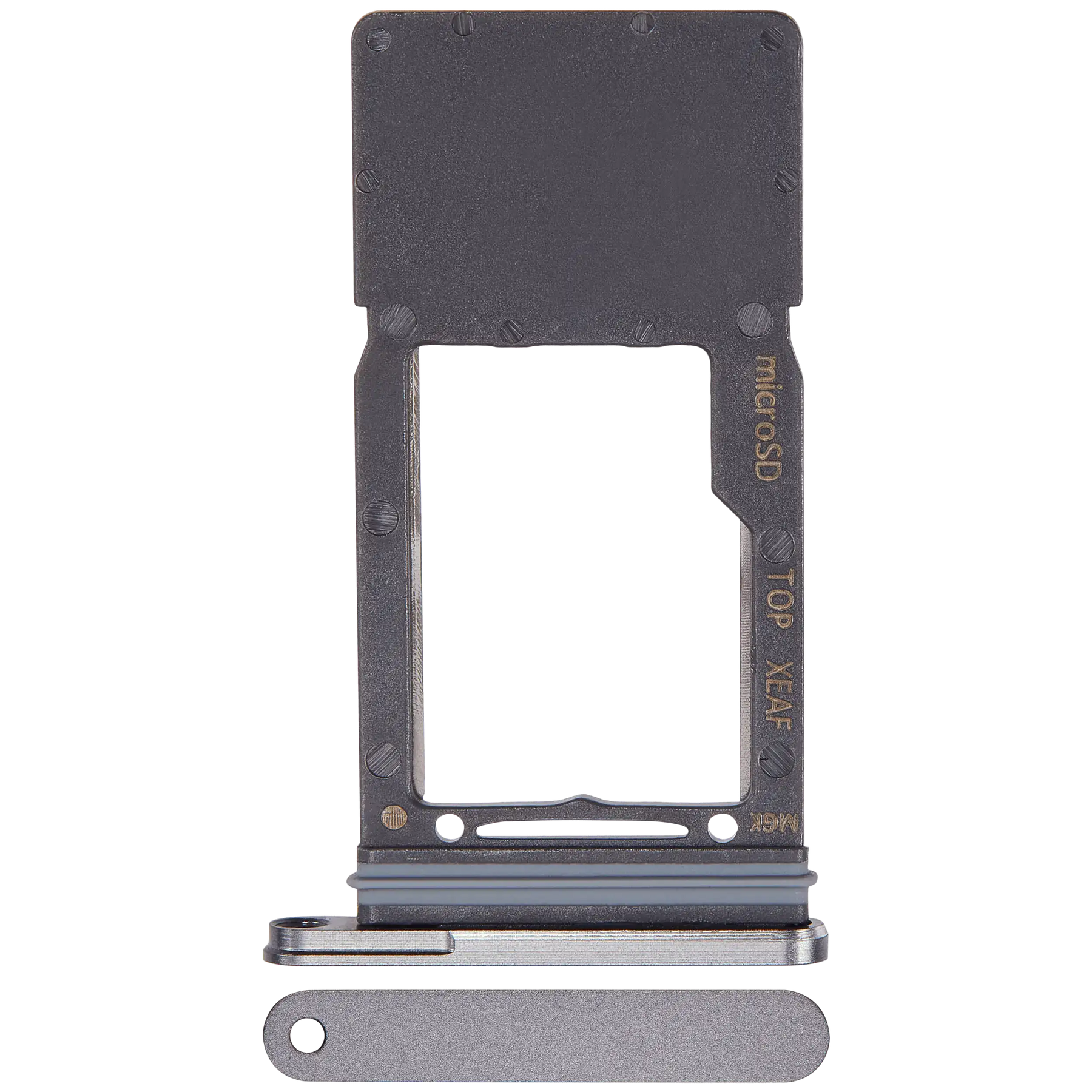 Micro SD Sim Card Tray Compatible For Samsung Galaxy Tab S9 FE 10.9" (X510) (2023) (WiFi Only) (Gray)