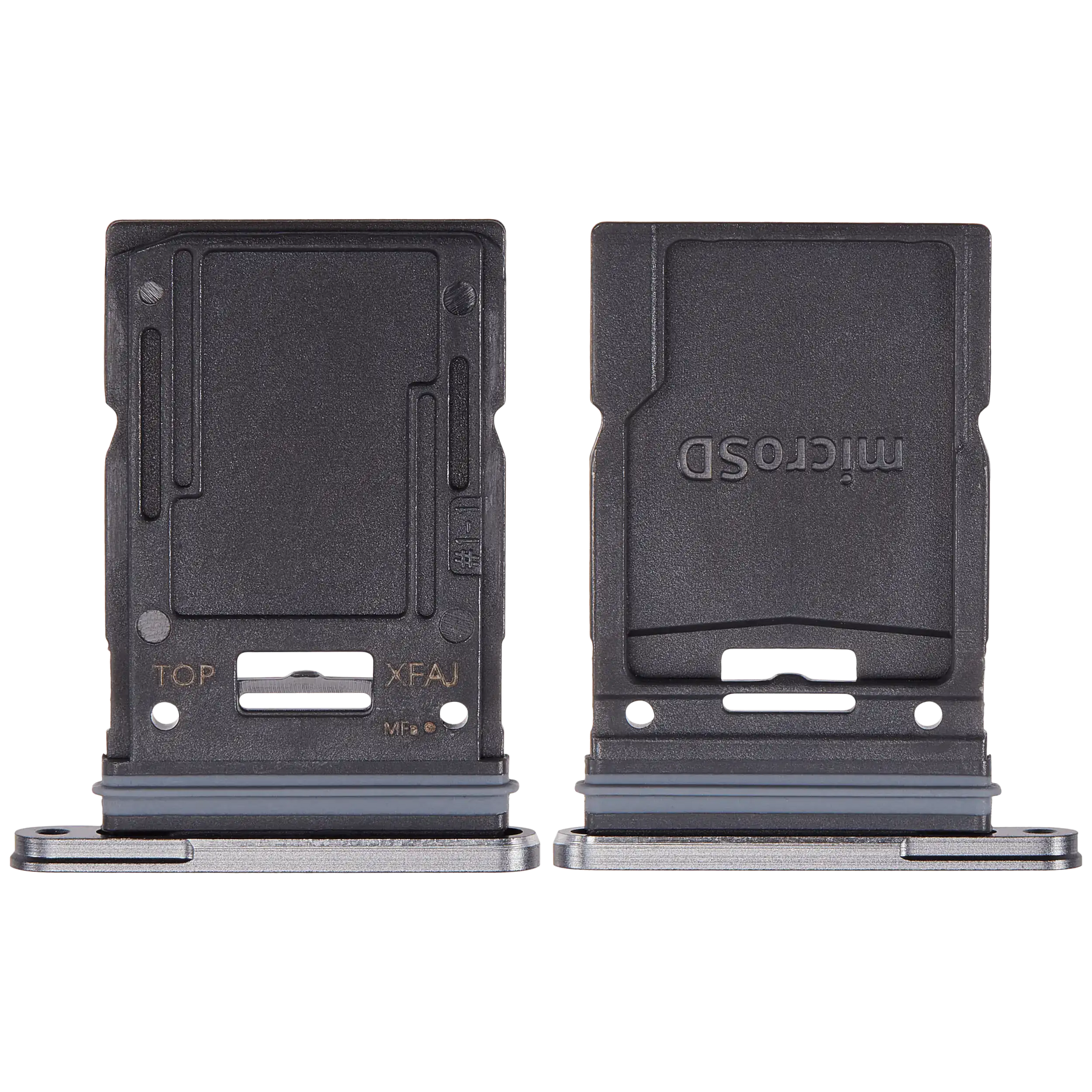 Micro SD Sim Card Tray Compatible For Samsung Galaxy Tab S9 FE Plus (X610) (2023) (WiFi Only) (Gray)