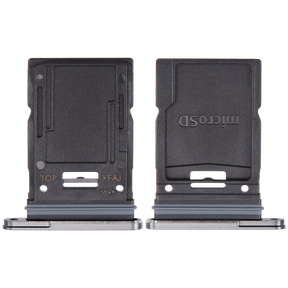 Micro SD Sim Card Tray Compatible For Samsung Galaxy Tab S9 FE Plus (X610) (2023) (WiFi Only) (Gray)