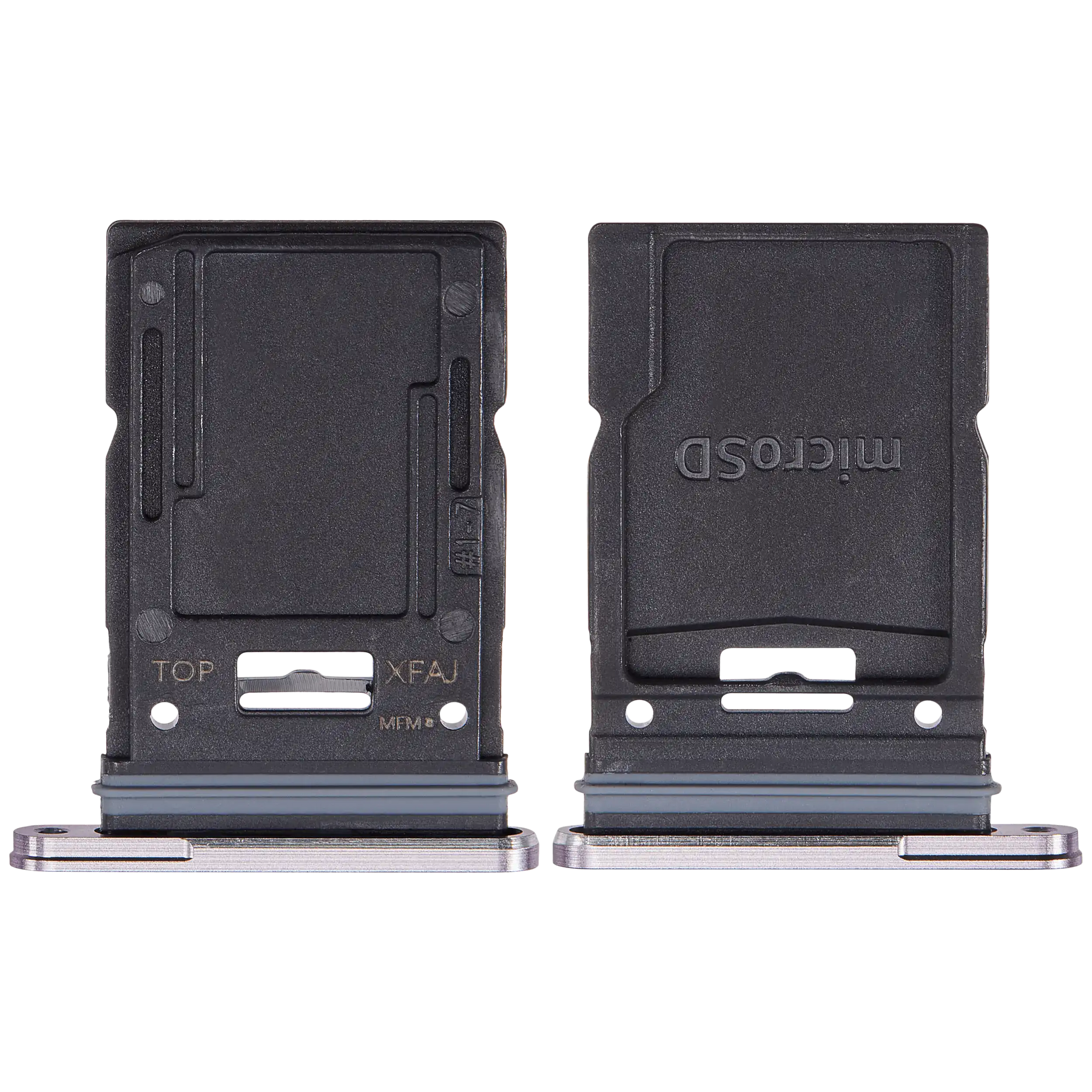 Micro SD Sim Card Tray Compatible For Samsung Galaxy Tab S9 FE Plus (X610) (2023) (WiFi Only) (Lavender)