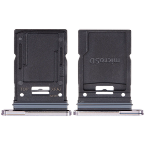 Micro SD Sim Card Tray Compatible For Samsung Galaxy Tab S9 FE Plus (X610) (2023) (WiFi Only) (Lavender)