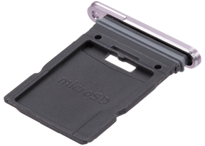 Micro SD Sim Card Tray Compatible For Samsung Galaxy Tab S9 FE Plus (X610) (2023) (WiFi Only) (Lavender)