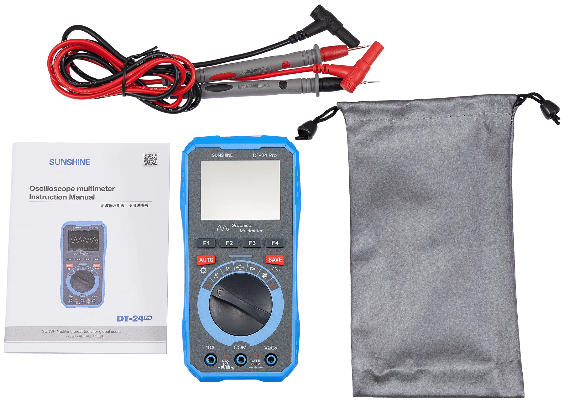 DT-24 Pro Oscilloscope Multimeter (Sunshine)