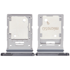 Dual Sim Card Tray Compatible For Samsung Galaxy Tab S9 FE Plus (X616) (2023) (Gray)