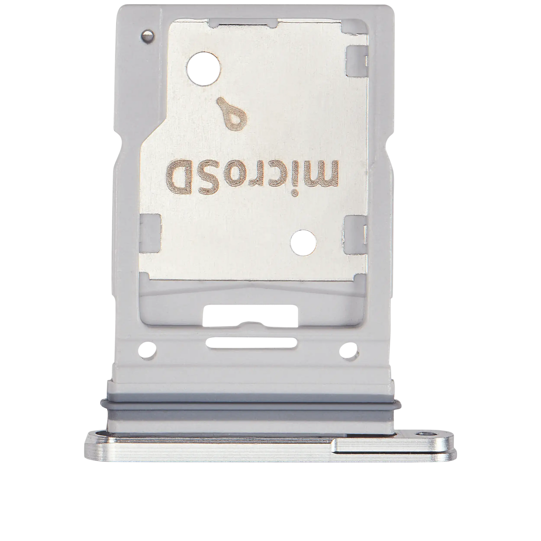 Dual Sim Card Tray Compatible For Samsung Galaxy Tab S9 FE Plus ( X616) (2023) (Silver)