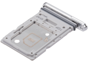 Dual Sim Card Tray Compatible For Samsung Galaxy Tab S9 FE Plus ( X616) (2023) (Silver)
