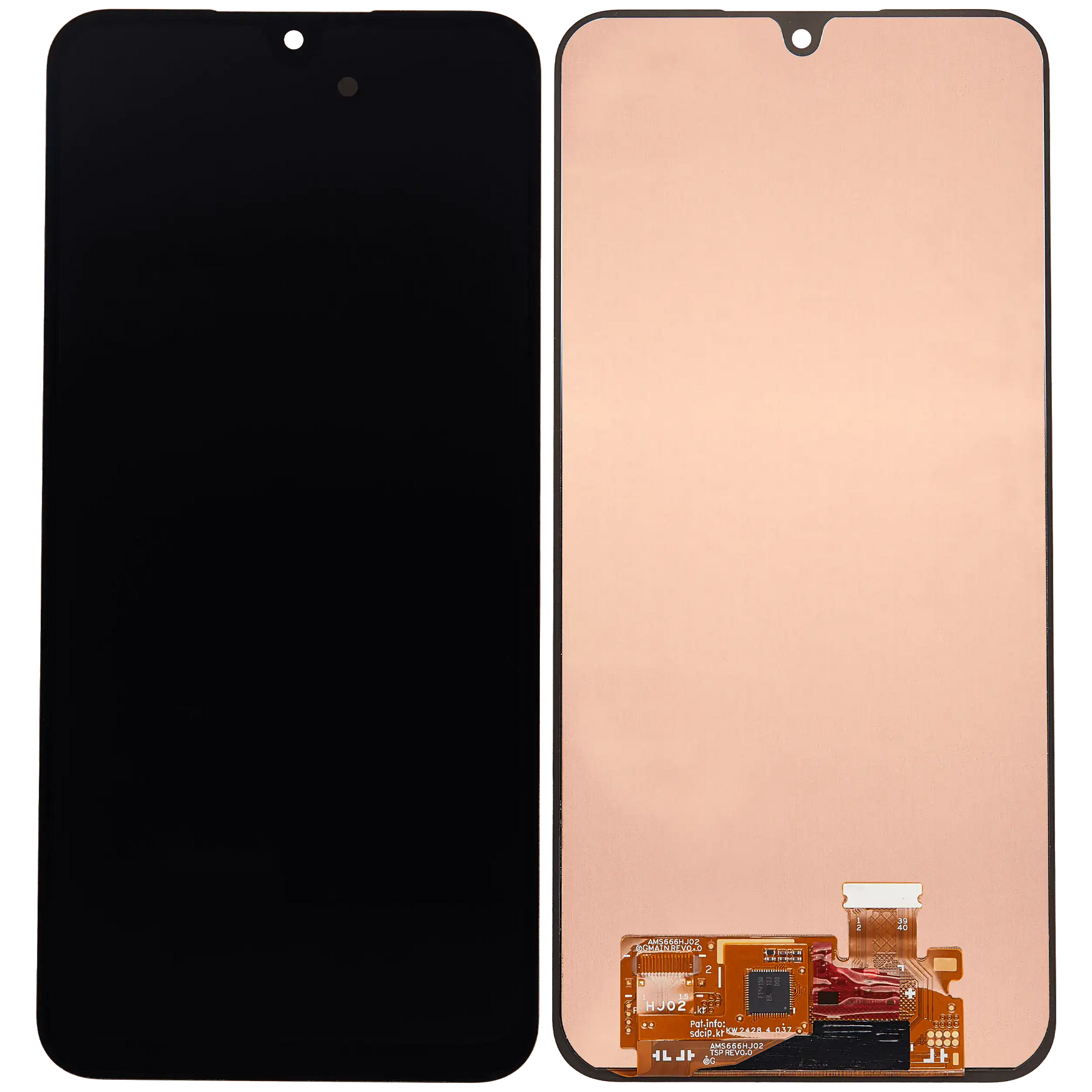 OLED Assembly Without Frame Compatible For Samsung Galaxy A16 (A166 / 2024) (Refurbished) (All Colors)