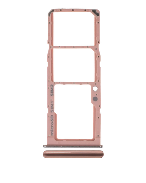 Replacement Dual Sim Card Tray Compatible For Samsung Galaxy A71 by Macfactory.in(A715 / 2020) (Prism Crush Pink)