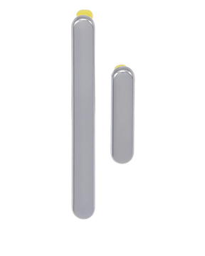 Replacement Hard Buttons (Power / Volume) Compatible For Samsung Galaxy A53 5G (A536 / 2022) (White)