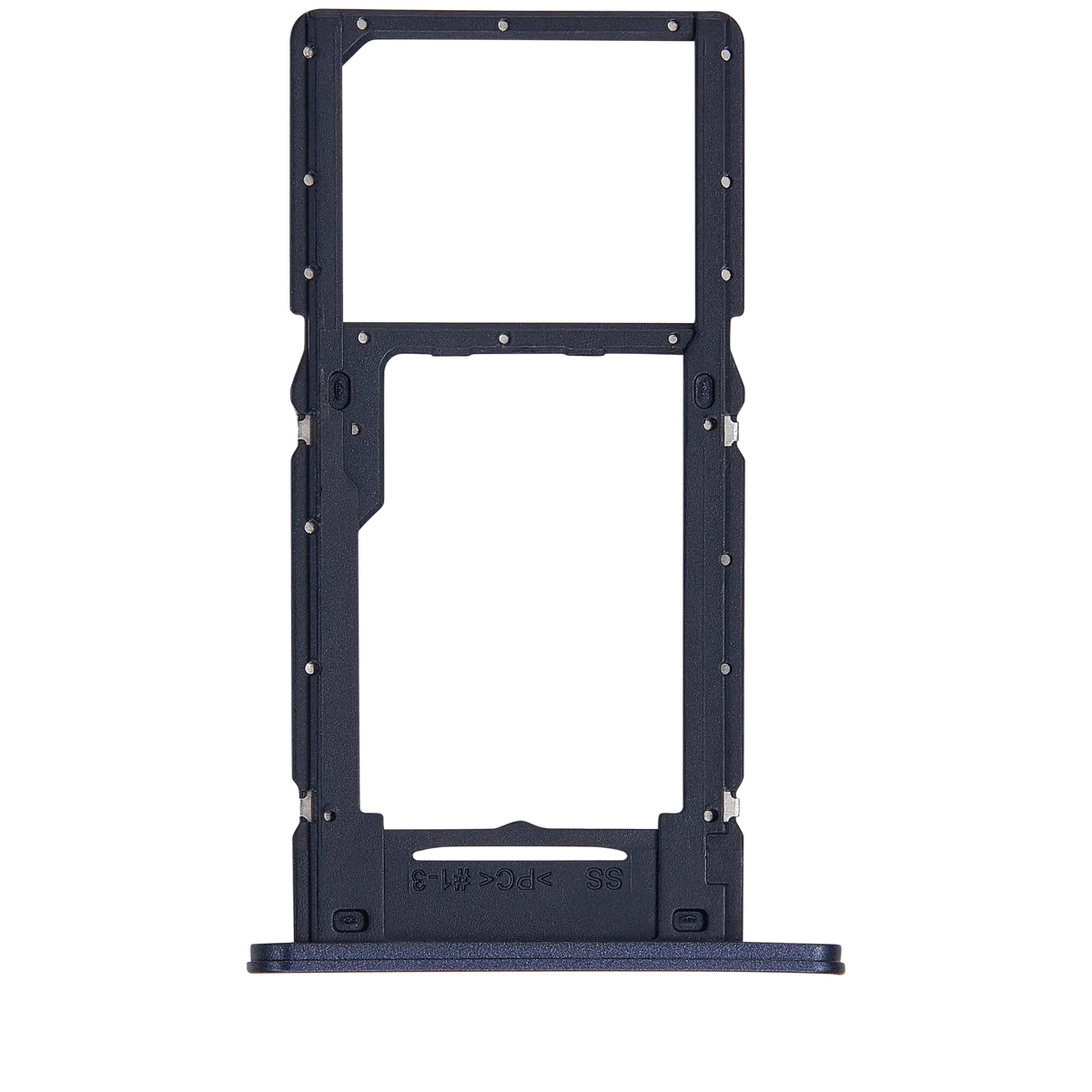 Single Sim Card Tray Compatible For Samsung Galaxy A25 5G (A256 / 2023) (Brave Black)