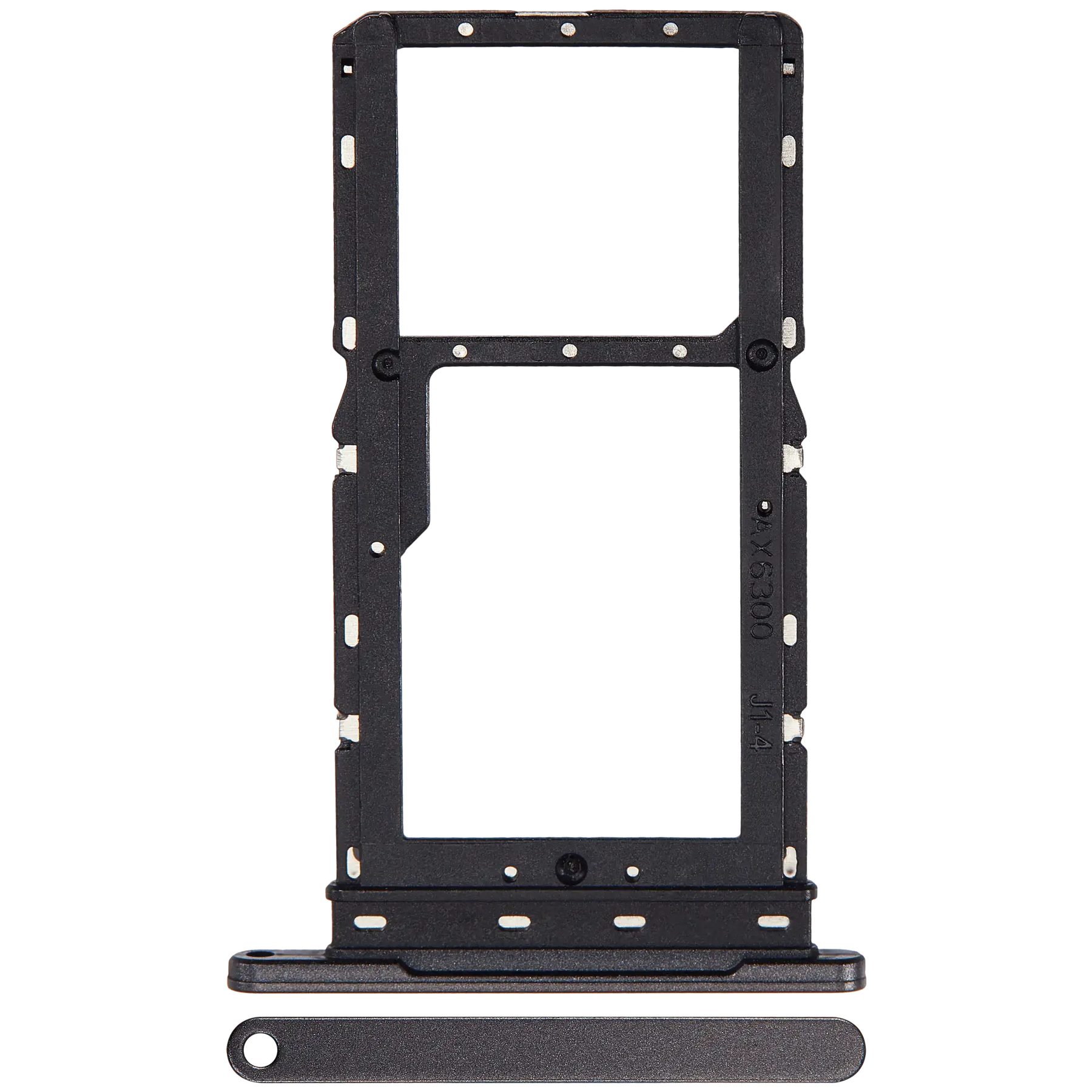 Dual Sim Card Tray Replacement Compatible For Samsung Galaxy Tab A8 10.5" (X205 / 2021) (Gray)