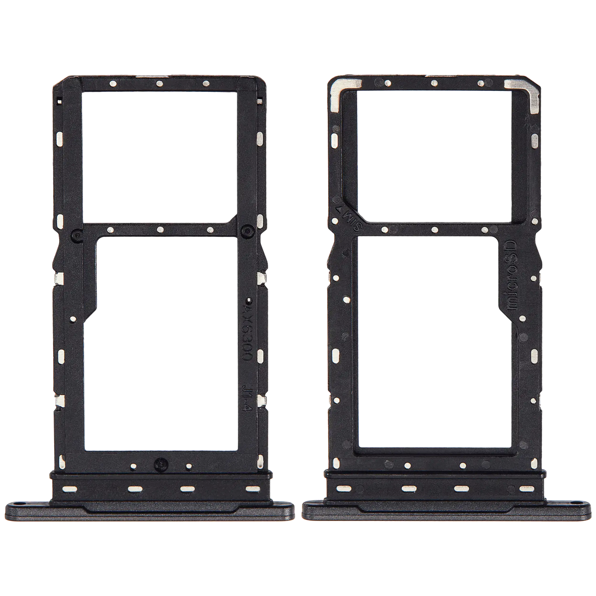 Dual Sim Card Tray Replacement Compatible For Samsung Galaxy Tab A8 10.5" (X205 / 2021) (Gray)