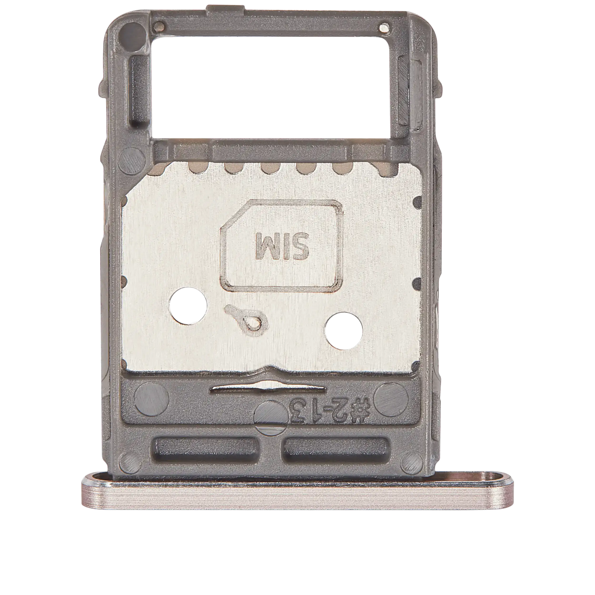 Dual Sim Card Tray Compatible For Samsung Galaxy Tab S8 (X700 / X706) (2022) / Tab S8 Plus 5G (X800 / X806) ( 2022) / Tab S8 Ultra (X900 / X906 ) (2022) (Pink Gold)