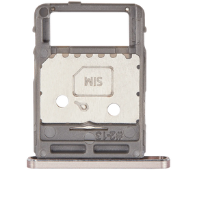 Dual Sim Card Tray Compatible For Samsung Galaxy Tab S8 (X700 / X706) (2022) / Tab S8 Plus 5G (X800 / X806) ( 2022) / Tab S8 Ultra (X900 / X906 ) (2022) (Pink Gold)