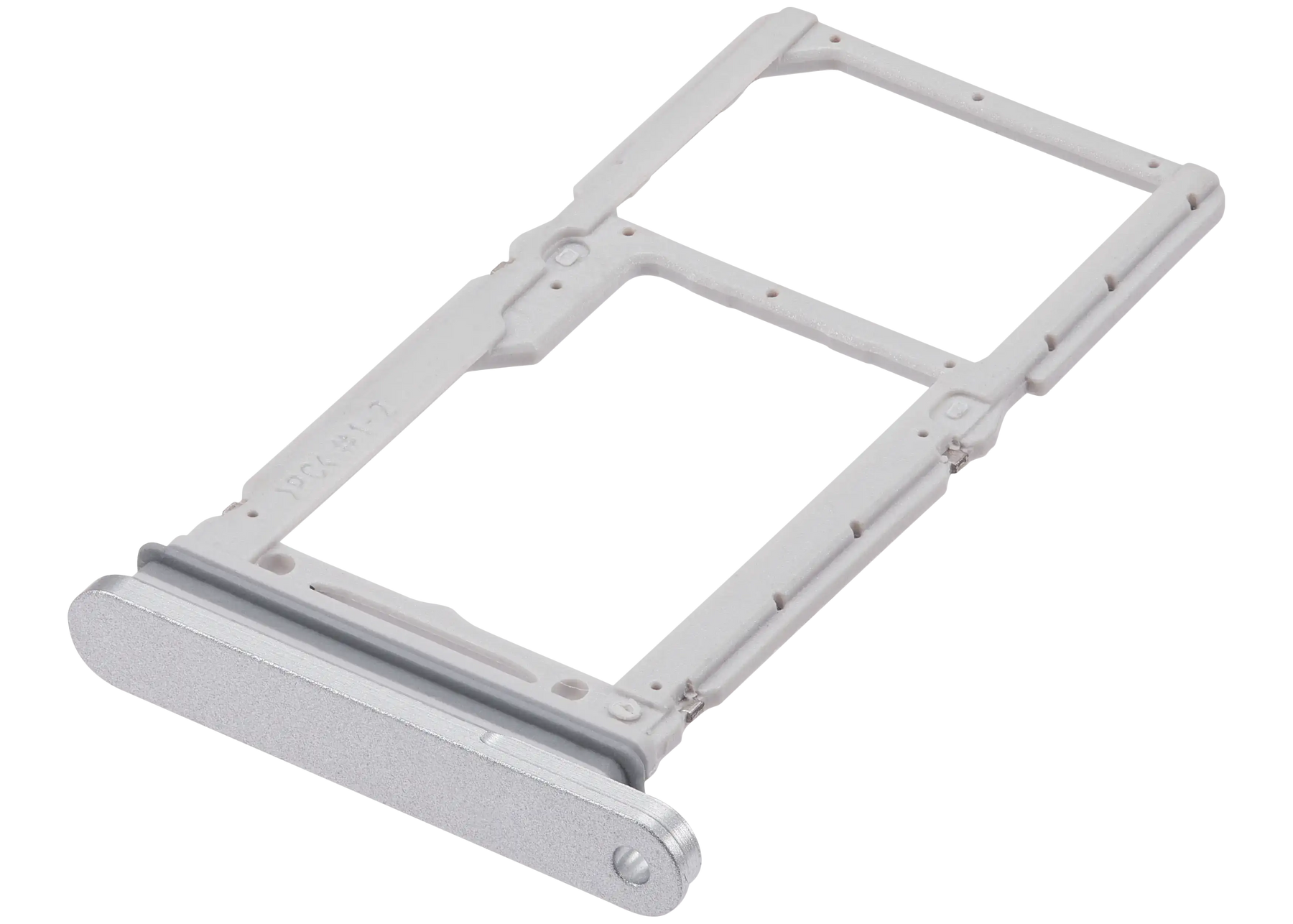 Dual Sim Card Tray Compatible For Samsung Galaxy Tab S9 FE 10.9" (X516) (2023) (Silver)