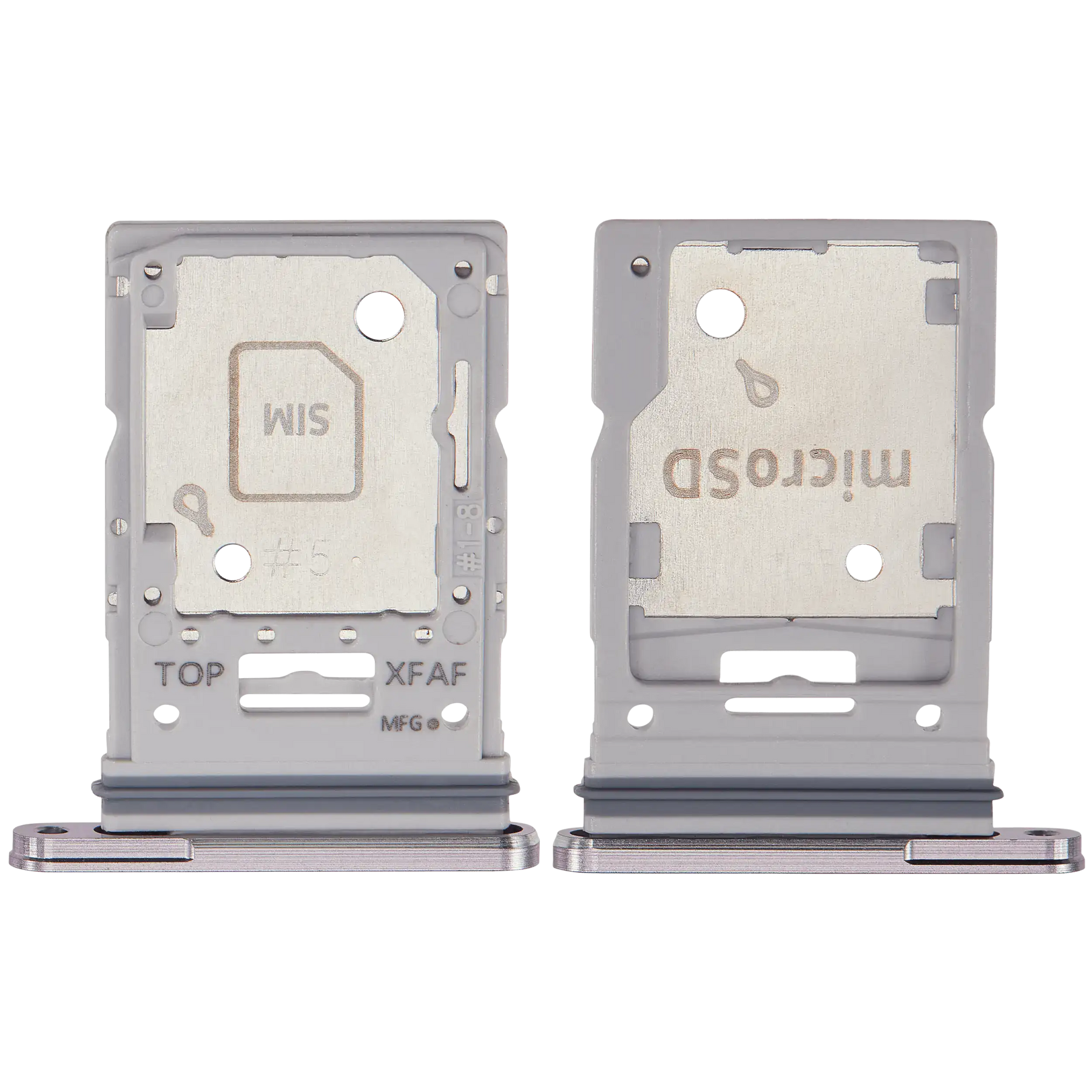 Dual Sim Card Tray Compatible For Samsung Galaxy Tab S9 FE Plus (X616) (2023) (Lavender)