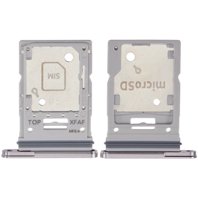 Dual Sim Card Tray Compatible For Samsung Galaxy Tab S9 FE Plus (X616) (2023) (Lavender)