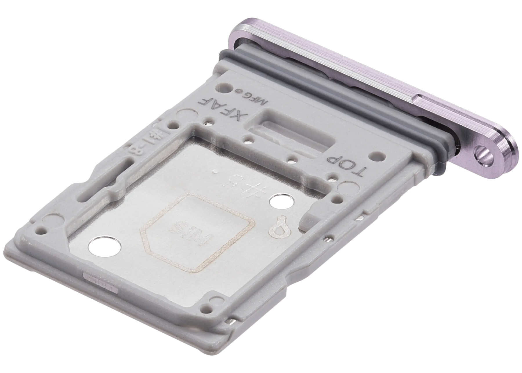 Dual Sim Card Tray Compatible For Samsung Galaxy Tab S9 FE Plus (X616) (2023) (Lavender)