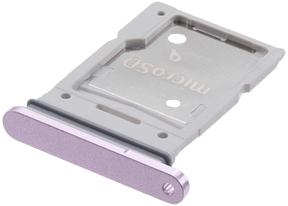 Dual Sim Card Tray Compatible For Samsung Galaxy Tab S9 FE Plus (X616) (2023) (Lavender)