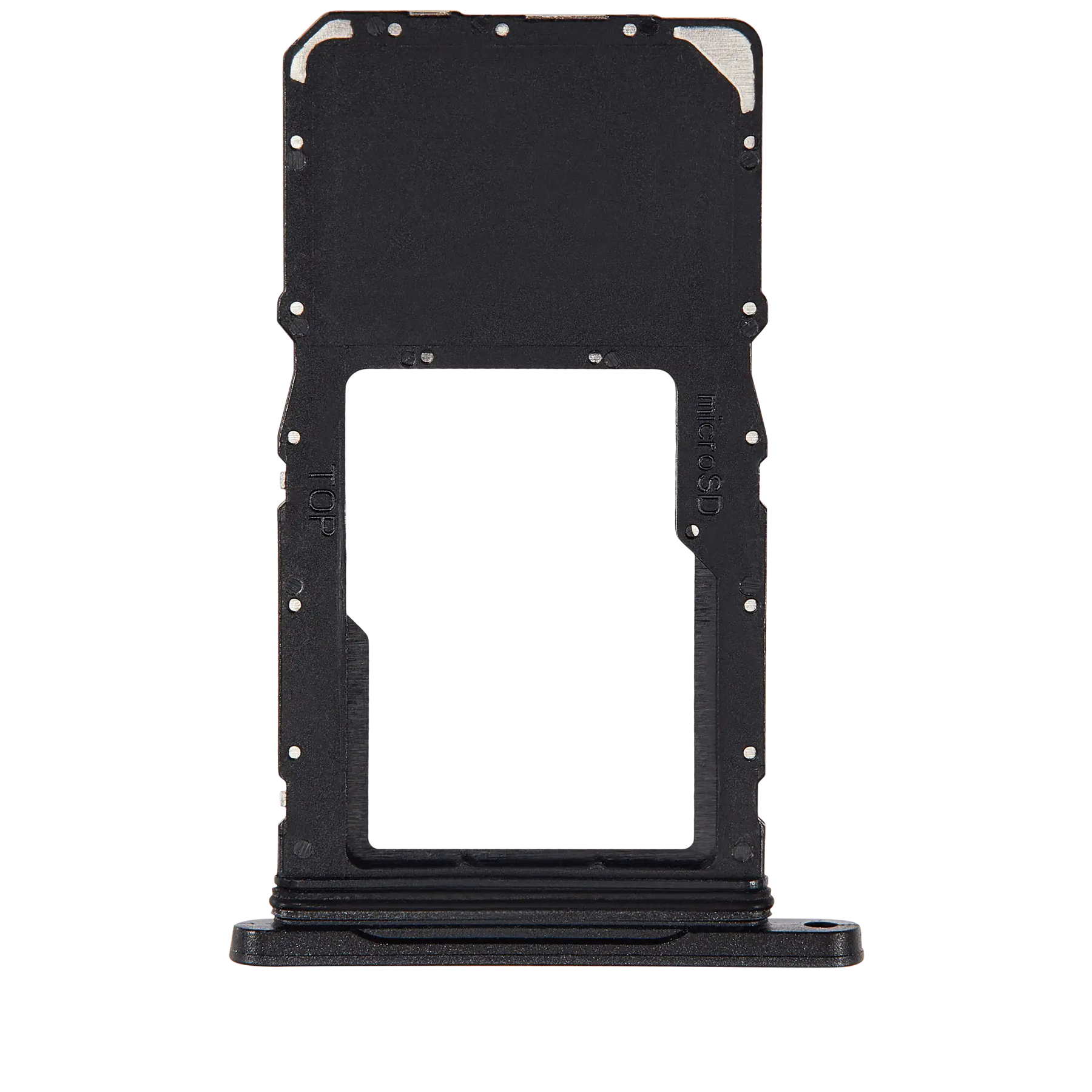 Micro SD Sim Card Tray Replacement Compatible For Samsung Galaxy Tab A9 Plus (X210 / X215 / 2023) (Graphite)